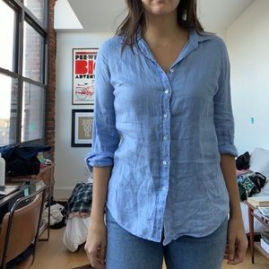 Like new J Crew Linen button up